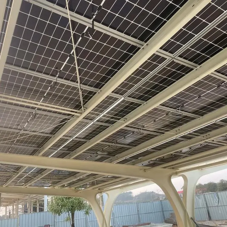 Carport Photovoltaic bumbung rata